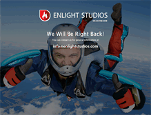 Tablet Screenshot of enlightstudios.com